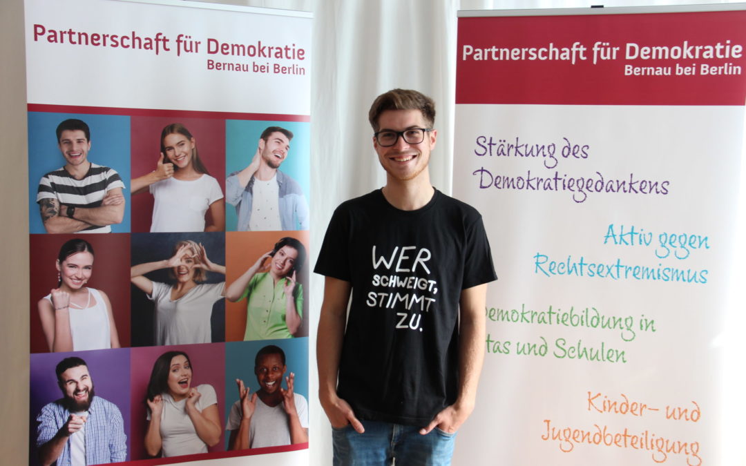 Pressemitteilung: “Demokratie leben” – Projekt startet in Bernau